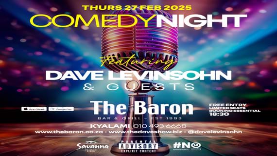 Laughs & Lager at The Baron Kyalami