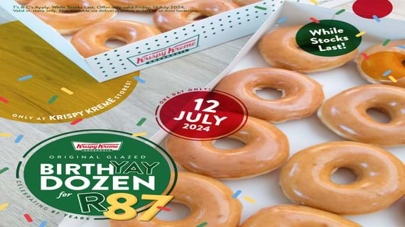 Krispy Kreme 87th Birthday Special