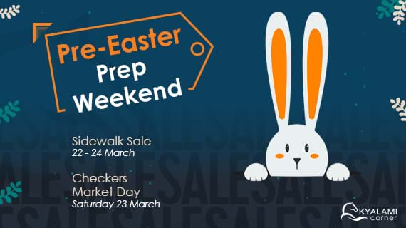 Pre-Easter Prep Weekend Sidewalk Sale