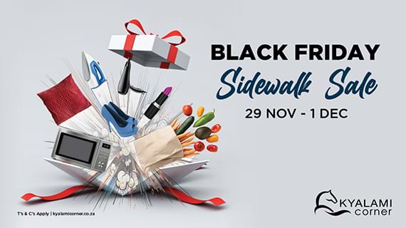 #BlackFriday #SidewalkSale