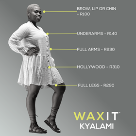 WAXIT Kyalami 30. Female Prices