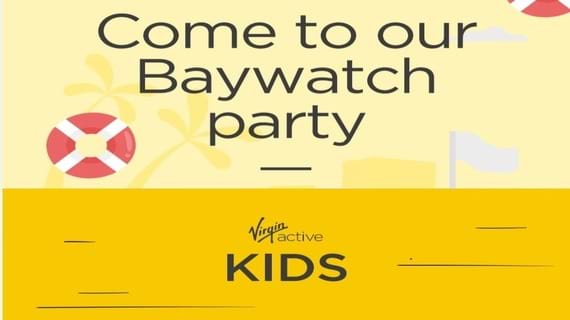 Virgin Active Kids Baywatch Party