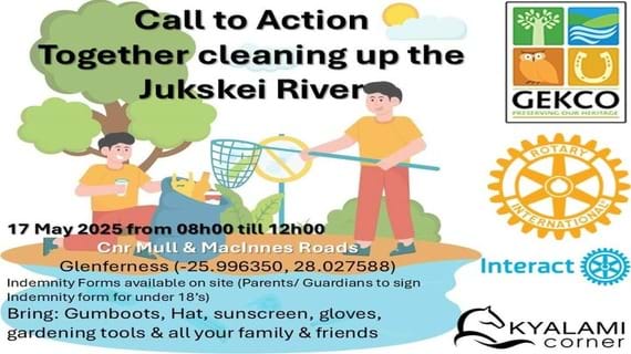 Jukskei River Clean Up (1)