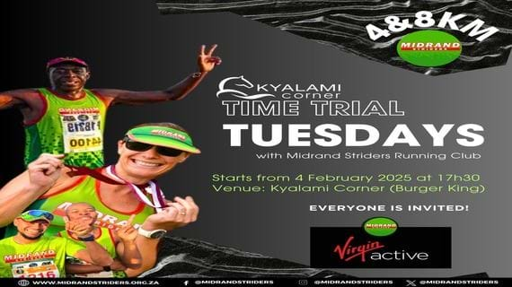 Time Trial Tuesday with Midrand Striders