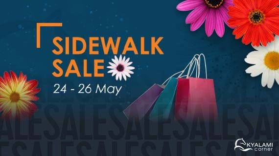 Sidewalk Sale with exclusive offers and surprise savings